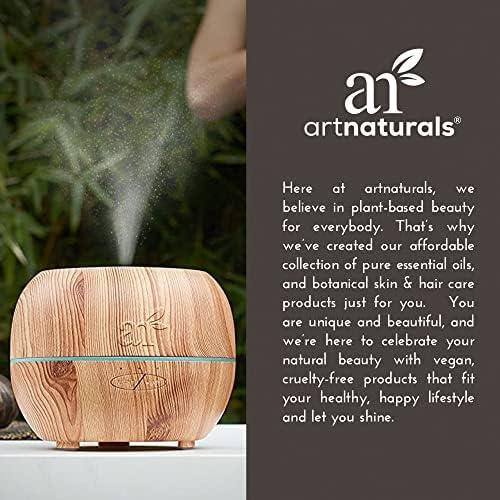imageArt Naturals Essential Oil Diffuser and Top 8 Essential Oil Set