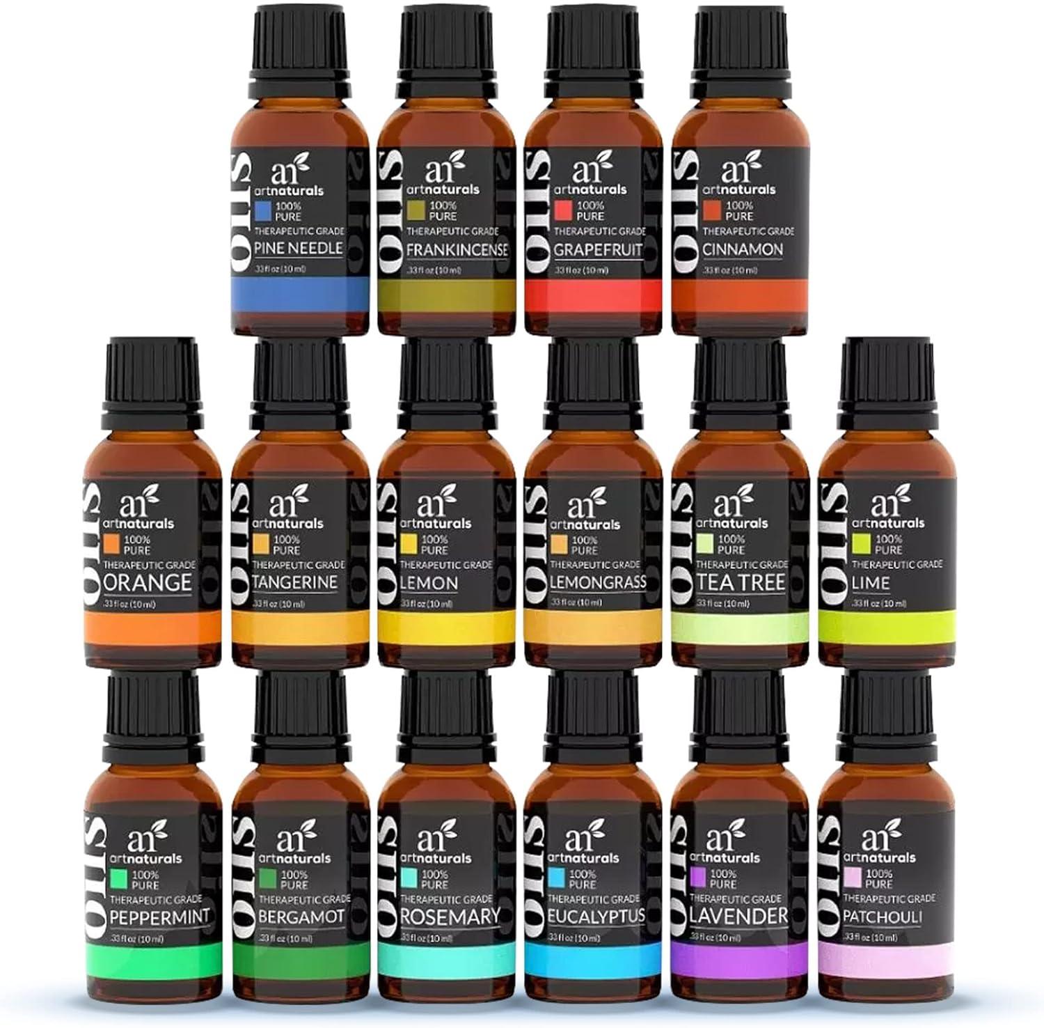 imageartnaturals Aromatherapy Essential Oil Set 16 x 10ml Bottles 100 Pure of The Highest Therapeutic Grade Quality Gift Set
