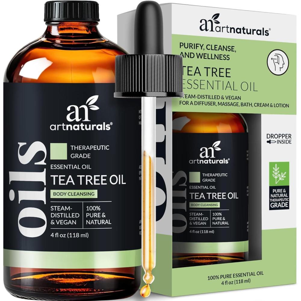 imageArtNaturals 100 Pure Eucalyptus Essential Oil 40 Fl Oz 118ml Therapeutic Grade Natural OilsTea Tree
