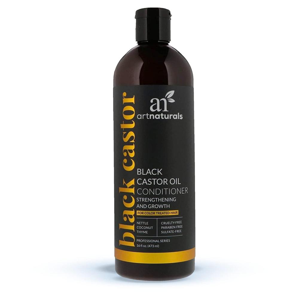 imageArtnaturals Black Castor Oil Conditioner 16 Fl Oz 473ml Strengthen Grow and Restore Jamaican Castor For Color Treated Hair