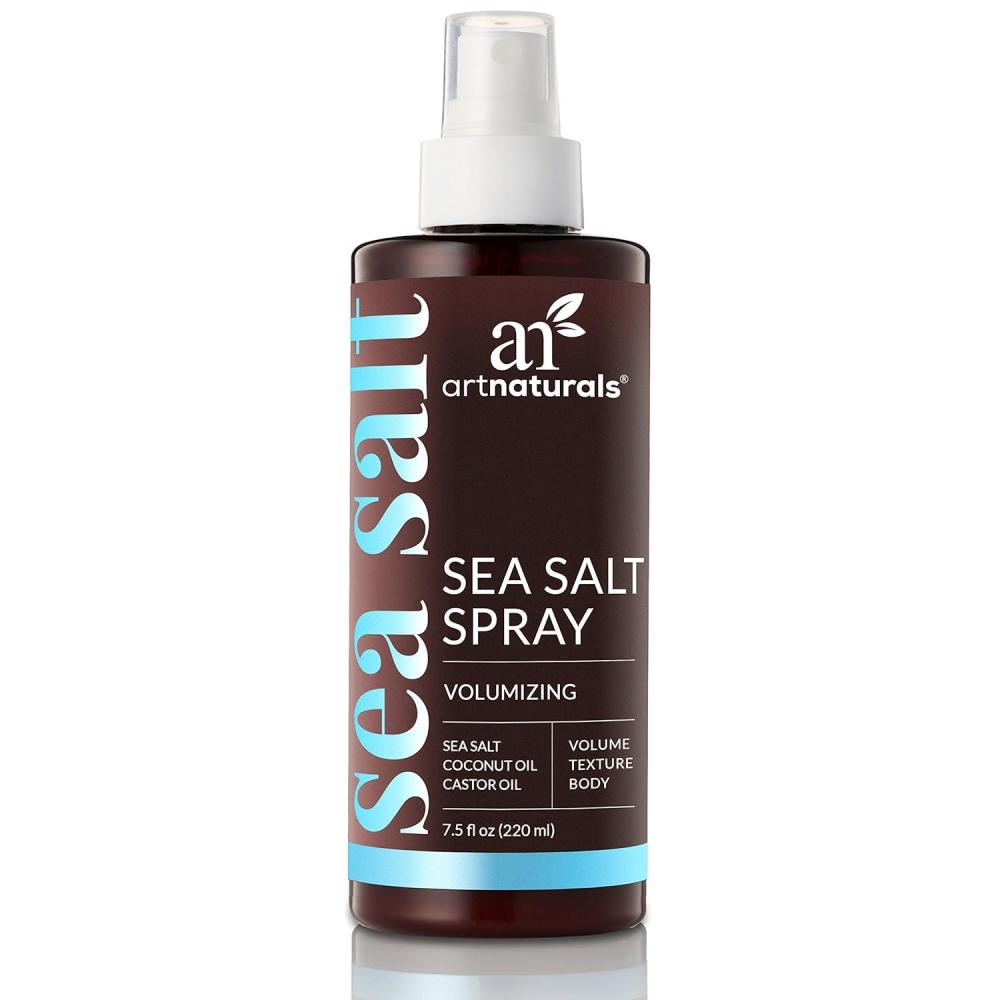 imageArtnaturals Sea Salt Hair Spray  74 Fl Oz  220ml  Volumizing ampampTexturizing for Carefree Tousled Styles  Natural Spray That Works for All Hair Types  Sea Salt Coconut ampamp Castor Oil