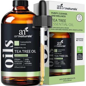 ArtNaturals 100% Pure Eucalyptus Essential Oil – (4.0 Fl Oz / 118ml) – Therapeutic Grade Natural Oils(Tea Tree)