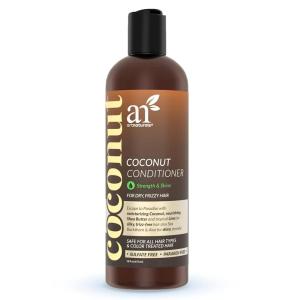 Artnaturals Coconut-Lime Daily Conditioner– 16 Fl Oz – Professional Deep Hydrating Moisturizing For Curly Fine Oily Dry Damaged and Color Treated Hair – Natural, Sulfate Free and Vegan