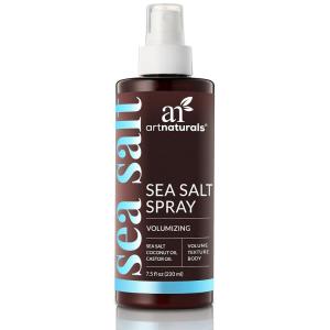 Artnaturals Sea Salt Hair Spray – (7.4 Fl Oz / 220ml) – Volumizing &Texturizing for Carefree Tousled Styles – Natural Spray That Works for All Hair Types – Sea Salt, Coconut & Castor Oil