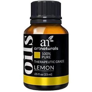 artnaturals 100% Pure Frankincense Essential Oil – (.5 Fl Oz / 15ml) – Natural Undiluted Therapeutic Grade – Premium Aromatherapy Quality Oil for Diffuser Internal Use, Skin, and Face – Frankensence(Lemon Essential Oil)
