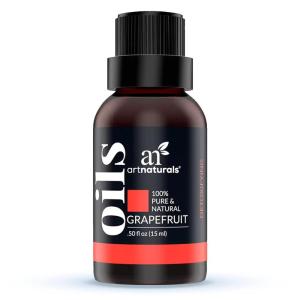 artnaturals 100% Pure Grapefruit Essential Oil – (.5 Fl Oz / 15ml) – Undiluted Therapeutic Grade – Hair Growth – Aromatherapy Fragrance for Diffuser(Grapefruit Essential Oil)
